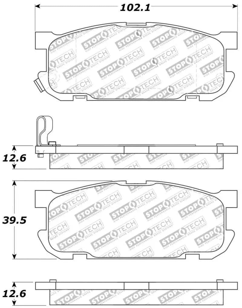 Stoptech 309.08910