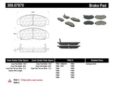 StopTech Performance 04-09 Acura TSX / 09 Accord V6 Coupe ONLY Front Brake Pads 