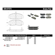 Stoptech StopTech Performance 04-09 Acura TSX / 09 Accord V6 Coupe ONLY Front Brake Pads