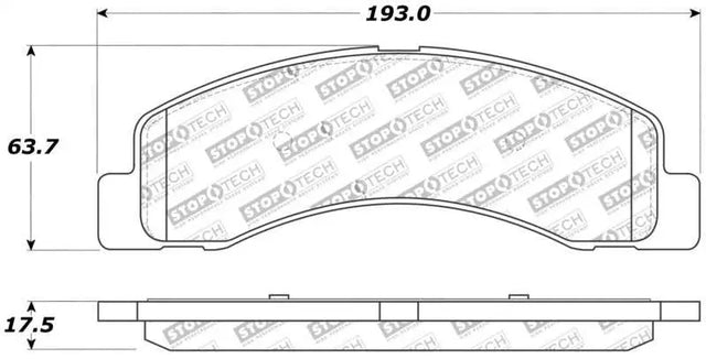 Stoptech StopTech Performance Brake Pads