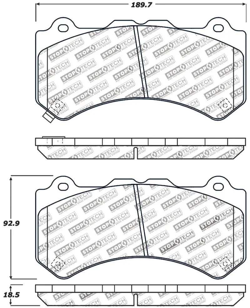 StopTech Performance Brake Pads - Truck & Automotive