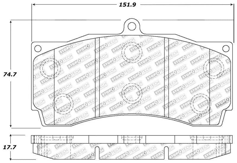 StopTech Performance Brake Pads - Truck & Automotive
