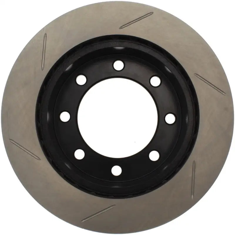 StopTech Power Slot 00-05 Ford Excursion / 99-04 F250/F350 Front Right Slotted CRYO Brake Rotor - Truck & Automotive