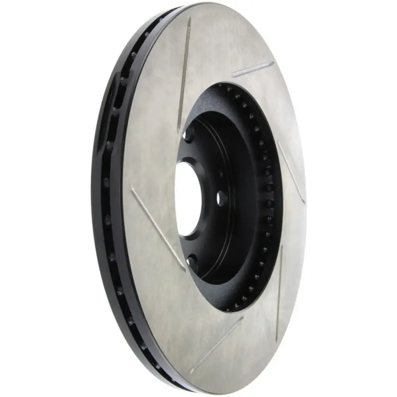 Stoptech StopTech Power Slot 01-05 Mazda Miata Sport Suspension/Turbo SportStop Slotted Front Left Rotor
