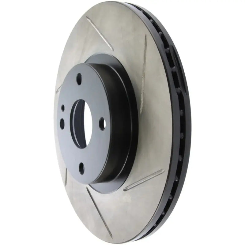 StopTech Power Slot 01-05 Mazda Miata Sport Suspension/Turbo SportStop Slotted Front Left Rotor 