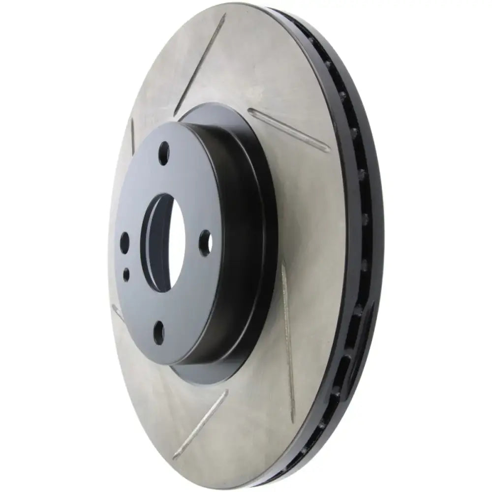 StopTech Power Slot 01-05 Mazda Miata Sport Suspension/Turbo SportStop Slotted Front Right Rotor 