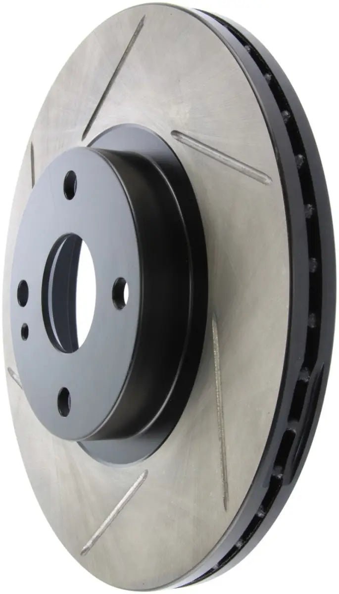 StopTech Power Slot 01-05 Mazda Miata Sport Suspension/Turbo SportStop Slotted Front Right Rotor 