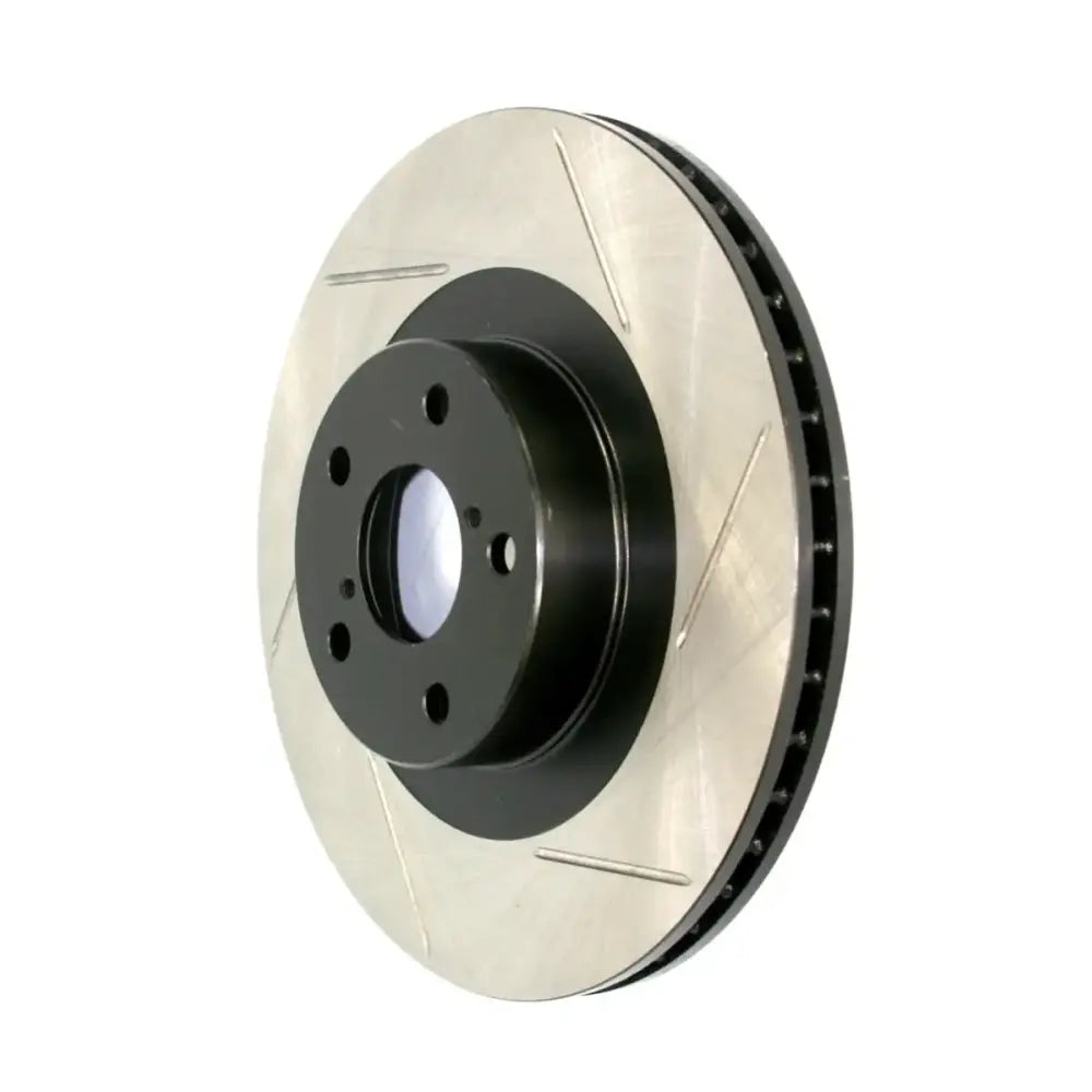 StopTech Power Slot 01-05 Mazda Miata Sport Suspension/Turbo SportStop Slotted Front Right Rotor 