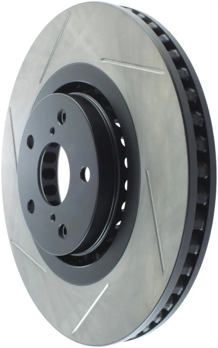 StopTech Power Slot 06-07 Lexus GS430 / 08 Lexus GS460/GS450H / 06-10 IS350 Slotted Right Front Rot 