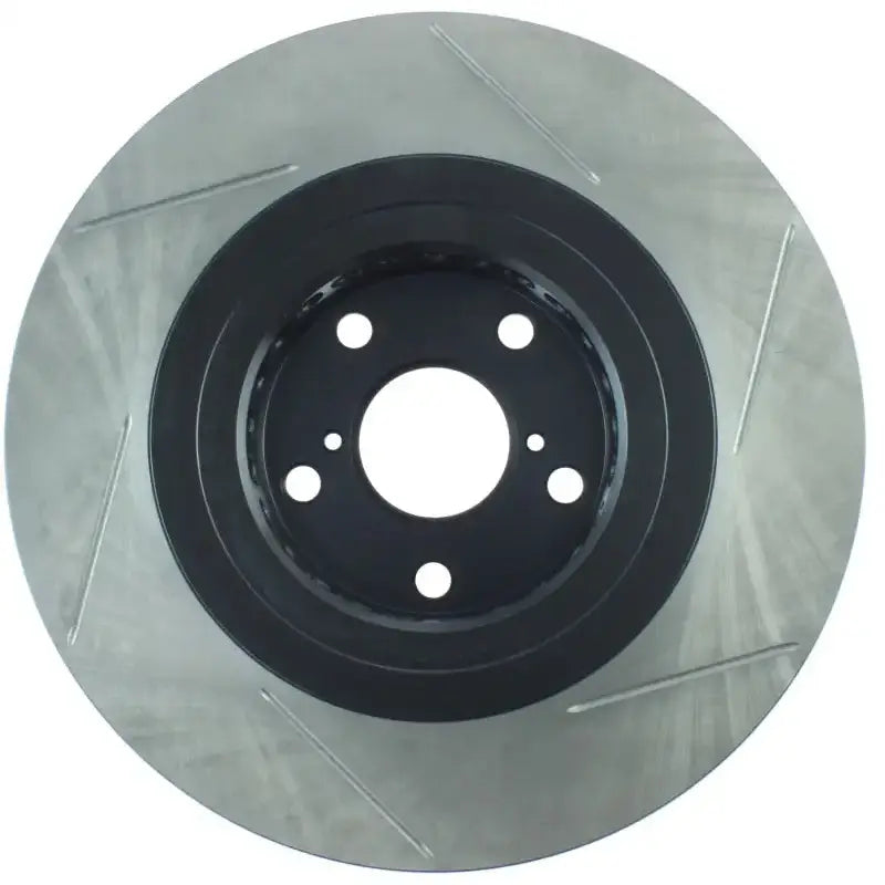 StopTech Power Slot 06-07 Lexus GS430 / 08 Lexus GS460/GS450H / 06-10 IS350 Slotted Right Front Rot 