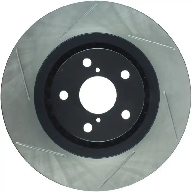 StopTech Power Slot 06-07 Lexus GS430 / 08 Lexus GS460/GS450H / 06-10 IS350 Slotted Right Front Rot 