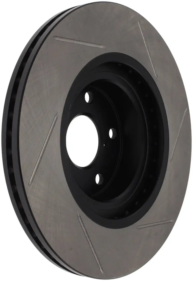 StopTech Power Slot 06-08 Subaru Legacy / 13 Scion FR-S / 13 Subaru BRZ Front Left Slotted Rotor 