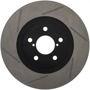 Stoptech StopTech Power Slot 06-08 Subaru Legacy / 13 Scion FR-S / 13 Subaru BRZ Front Left Slotted Rotor