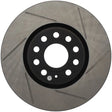 Stoptech StopTech Power Slot 06-10 Audi A3 / 08-10 TT / 06-09 VW GTI Mlk V/Passat Left Front Slotted Rotor