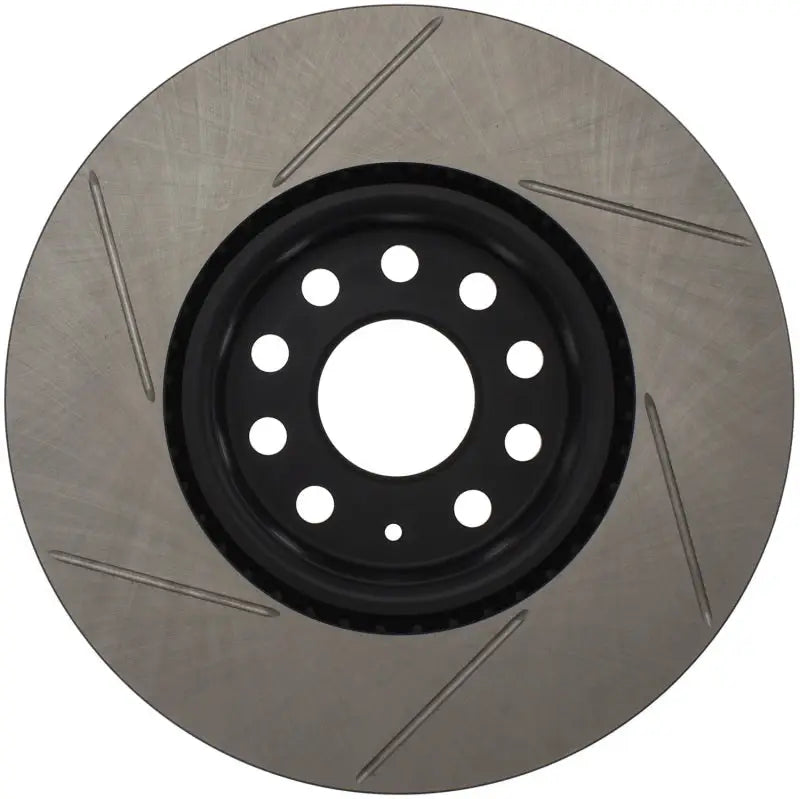 StopTech Power Slot 06-10 Audi A3 / 08-10 TT / 06-09 VW GTI Mlk V/Passat Left Front Slotted Rotor 