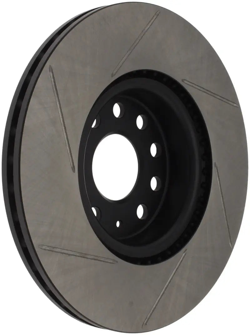 StopTech Power Slot 06-10 Audi A3 / 08-10 TT / 06-09 VW GTI Mlk V/Passat Left Front Slotted Rotor 