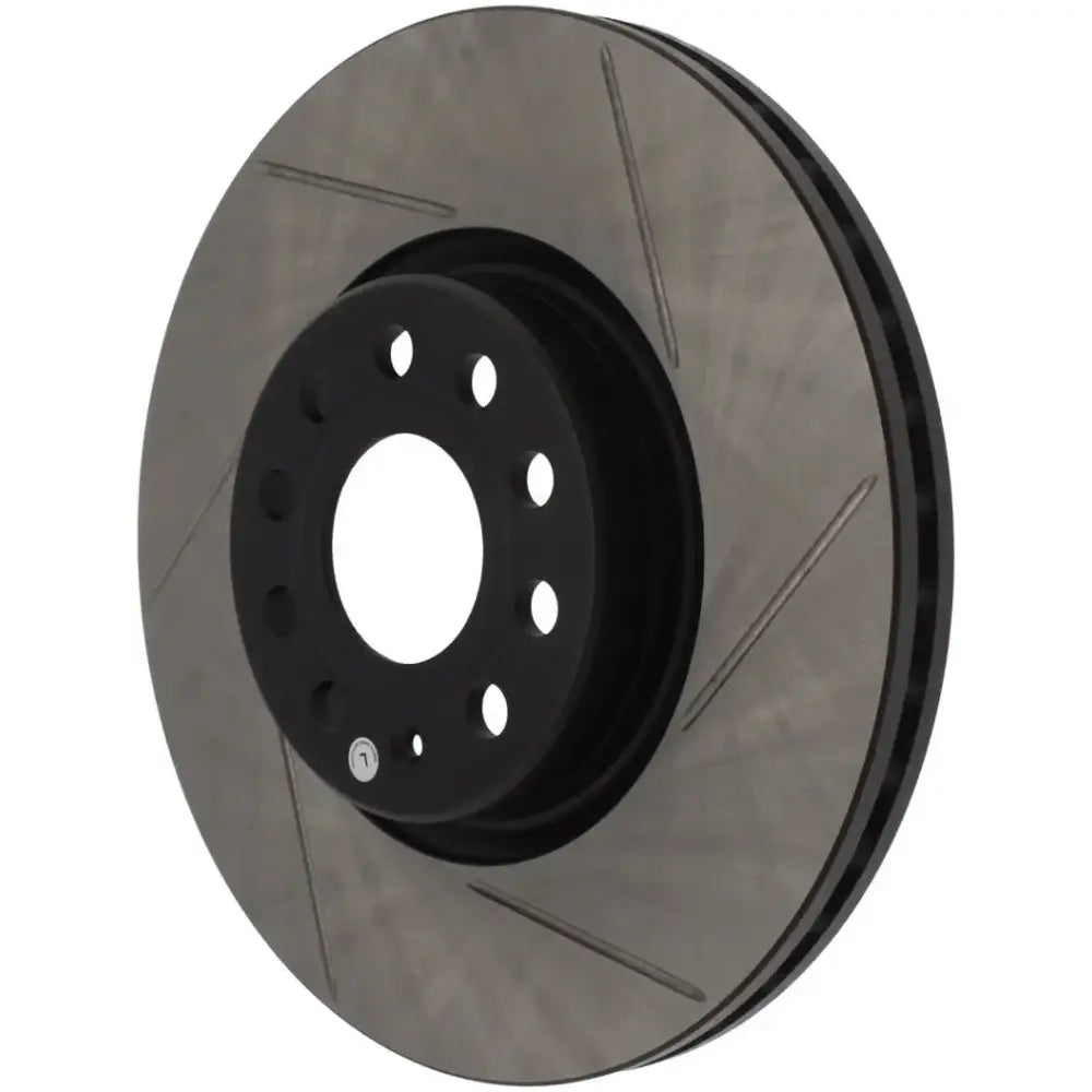 StopTech Power Slot 06-10 Audi A3 / 08-10 TT / 06-09 VW GTI Mlk V/Passat Left Front Slotted Rotor 