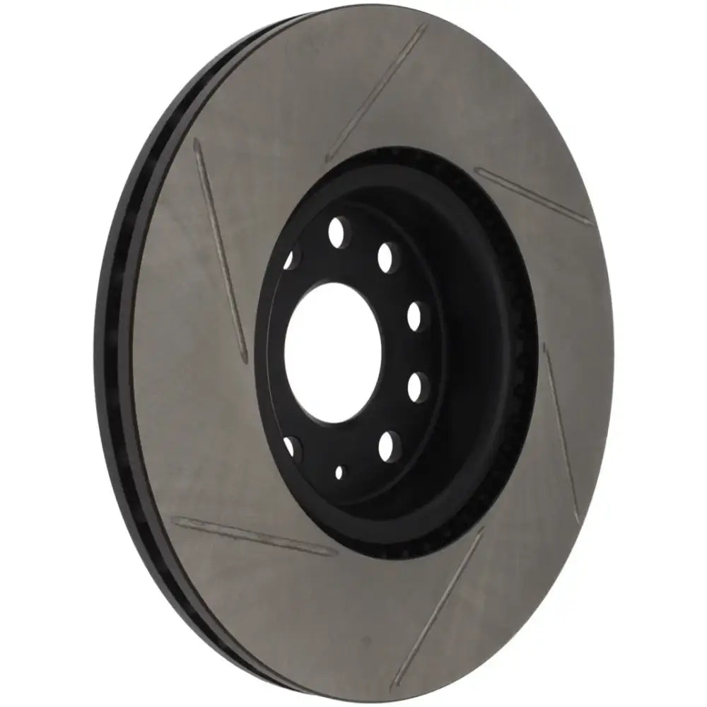 StopTech Power Slot 06-10 Audi A3 / 08-10 TT / 06-09 VW GTI Mlk V/Passat Left Front Slotted Rotor 