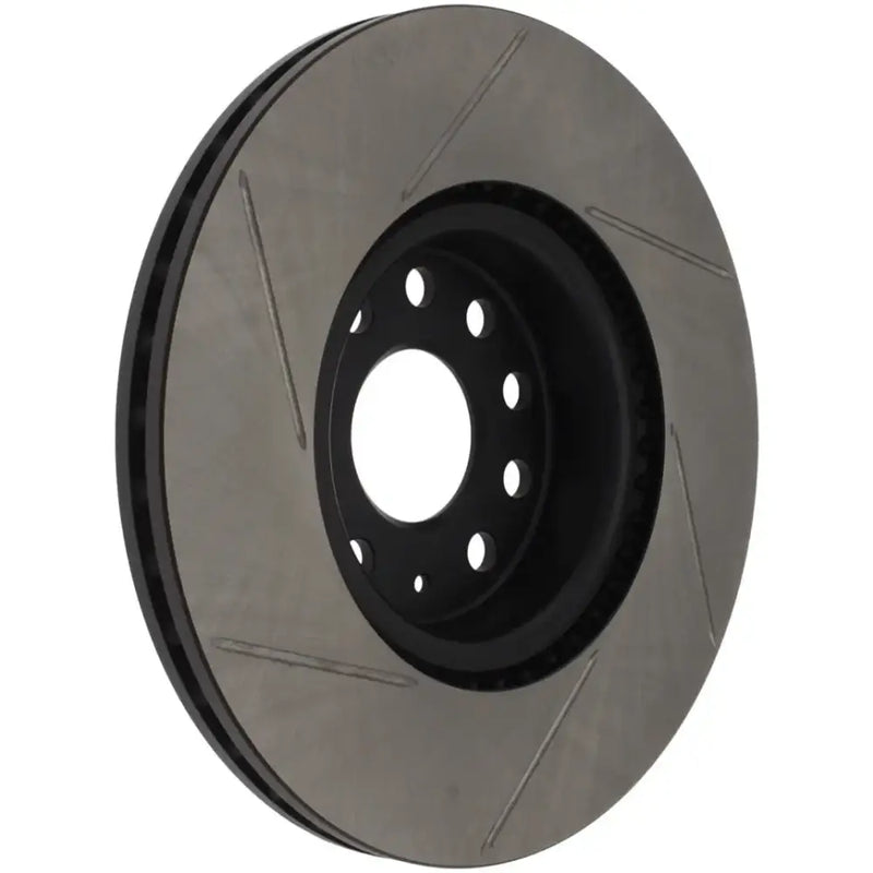 StopTech Power Slot 06-10 Audi A3 / 08-10 TT / 06-09 VW GTI Mlk V/Passat Left Front Slotted Rotor 