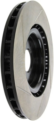 Stoptech StopTech Power Slot 07-10 Ford Mustang Shelby Front Left Slotted Rotor