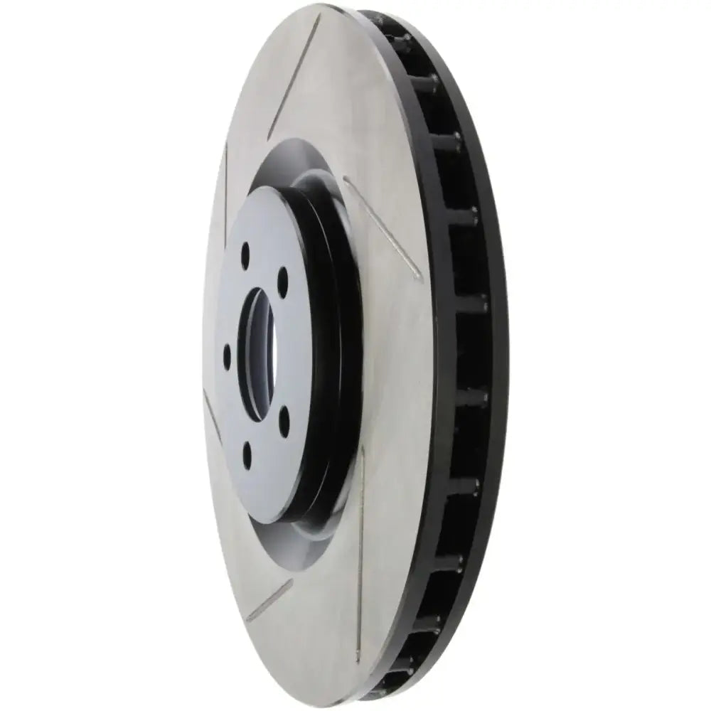 StopTech Power Slot 07-10 Ford Mustang Shelby Front Right Slotted Rotor 