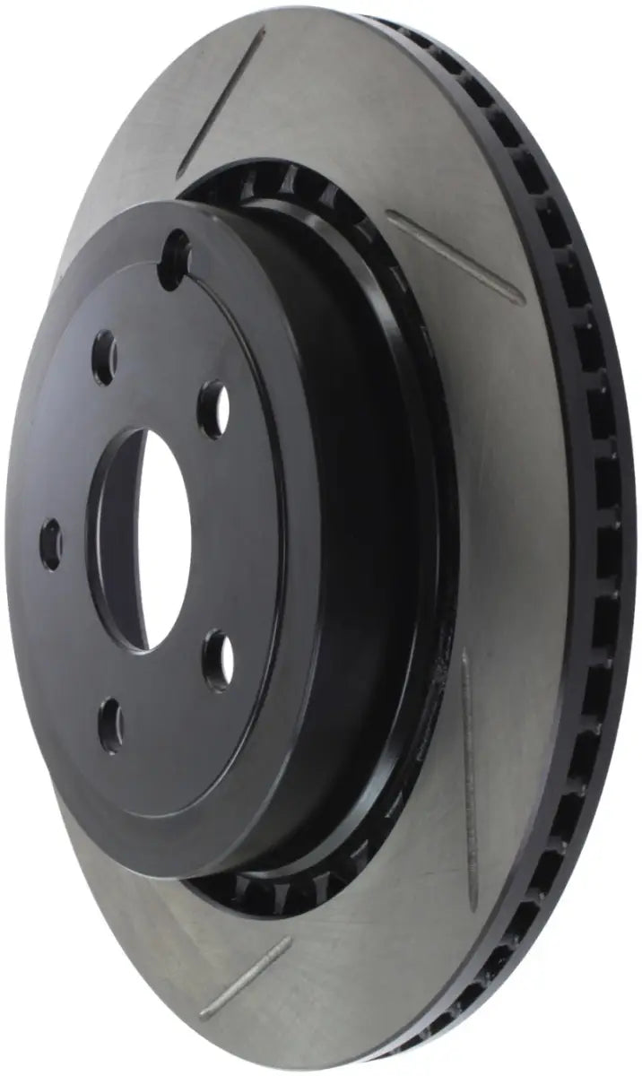 StopTech Power Slot rear right slotted brake rotor for Pontiac G8