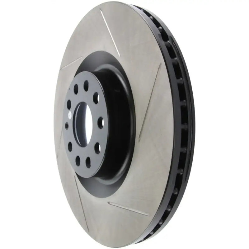 StopTech Power Slot 09 VW CC (Passat CC) / 06-09 Passat Front Left Slotted Rotor 