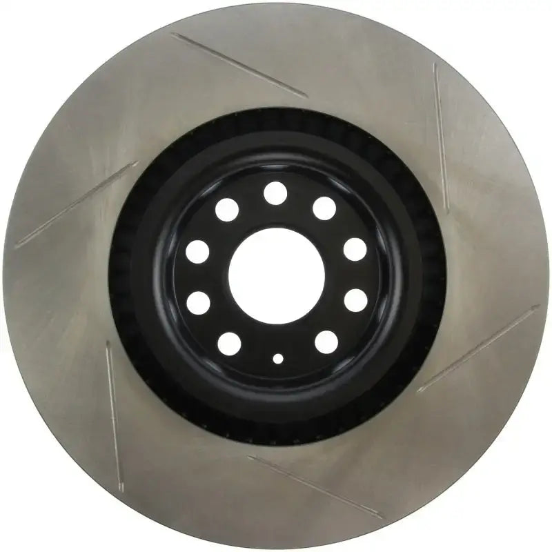 StopTech Power Slot 09 VW CC (Passat CC) / 06-09 Passat Front Right Slotted Rotor 