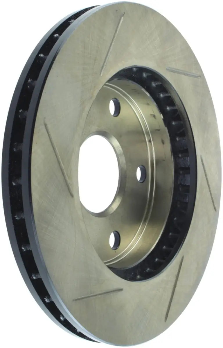 Stoptech StopTech Power Slot 1/90-95 Toyota MR2 Front Left SportStop Slotted Rotor