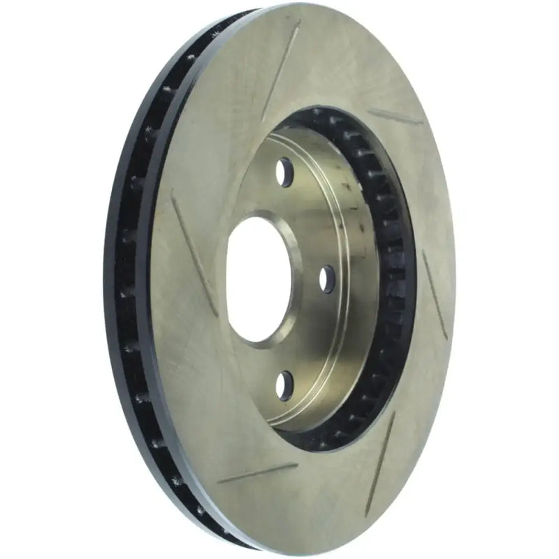 Stoptech StopTech Power Slot 1/90-95 Toyota MR2 Front Left SportStop Slotted Rotor