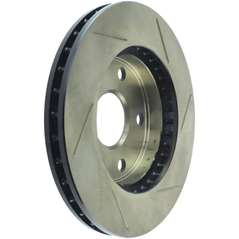 Stoptech StopTech Power Slot 1/90-95 Toyota MR2 Front Right SportStop Slotted Rotor