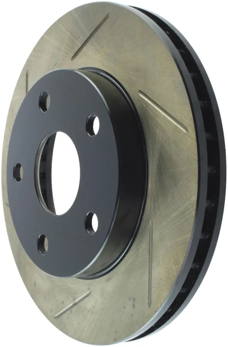 StopTech Power Slot 1/90-95 Toyota MR2 Front Right SportStop Slotted Rotor 