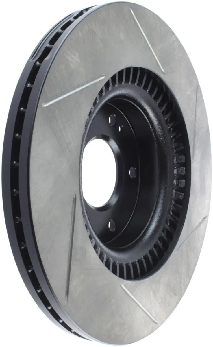 Stoptech StopTech Power Slot 10 Hyundai Genesis Coupe Non-Track Front Right Slotted Rotor