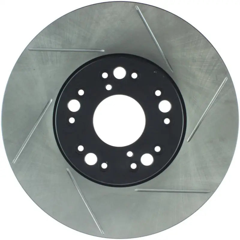 StopTech Power Slot 93-05 Lexus GS Series / 00-05 IS300 / 93-94 LS Series Front Left Slotted Rotor 