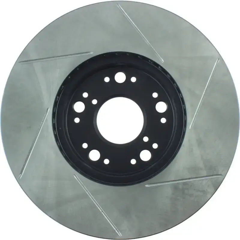StopTech Power Slot 93-05 Lexus GS Series / 00-05 IS300 / 93-94 LS Series Front Right Slotted Rotor 