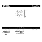 Stoptech StopTech Slotted & Drilled Sport Brake Rotor