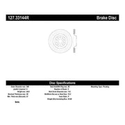 Stoptech 127.33144R