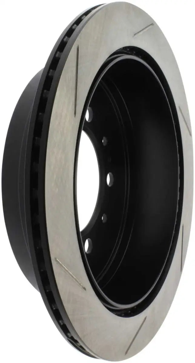 StopTech Sport Slot 08-13 Lexus LX450/470/570 / 07-12 Toyota Tundra Slotted Left Rear CRYO Rotor 