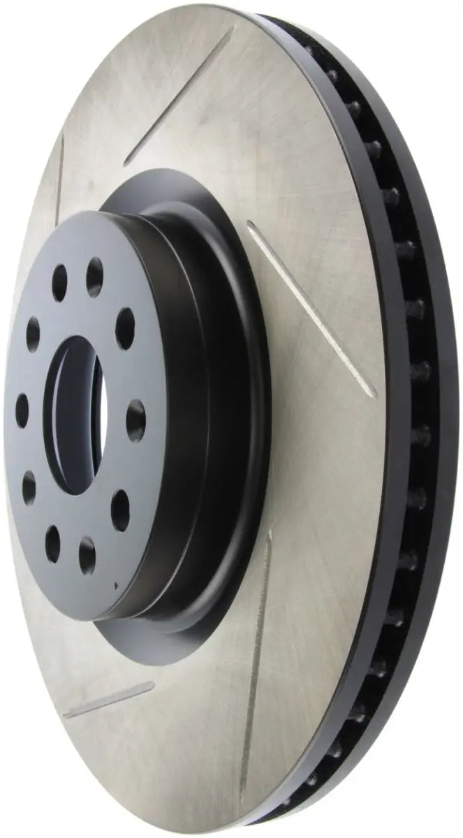 Stoptech StopTech Sport Slot 16-18 Cadillac CT6 Slotted Front Right Rotor