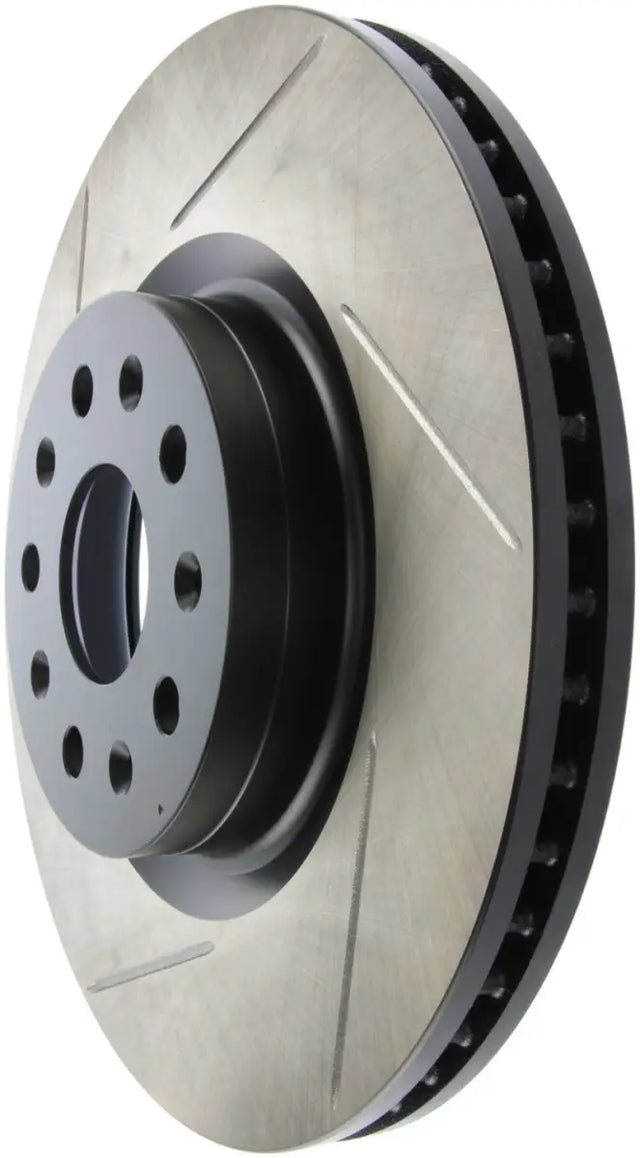 Stoptech StopTech Sport Slot 16-18 Cadillac CT6 Slotted Front Right Rotor