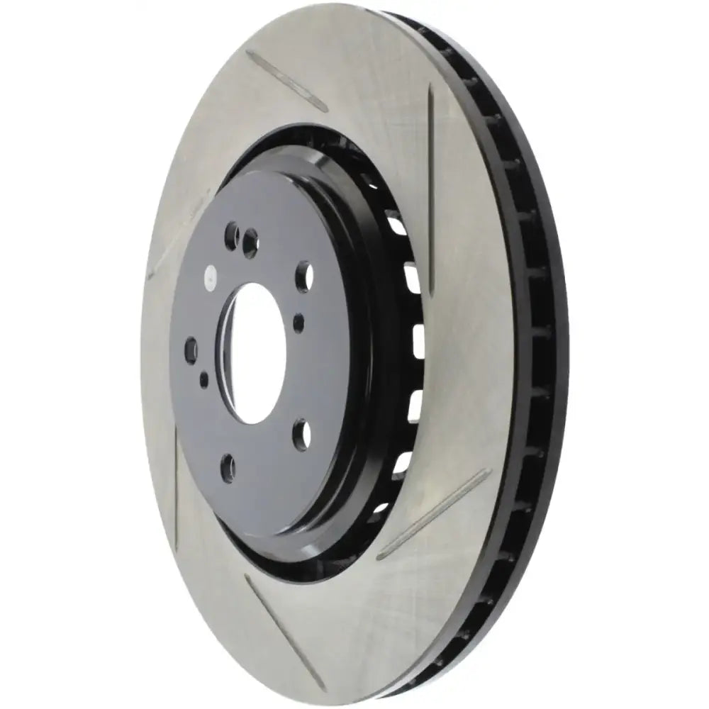 StopTech Sport Slotted Rotor front left with slotted and vented design for better braking
