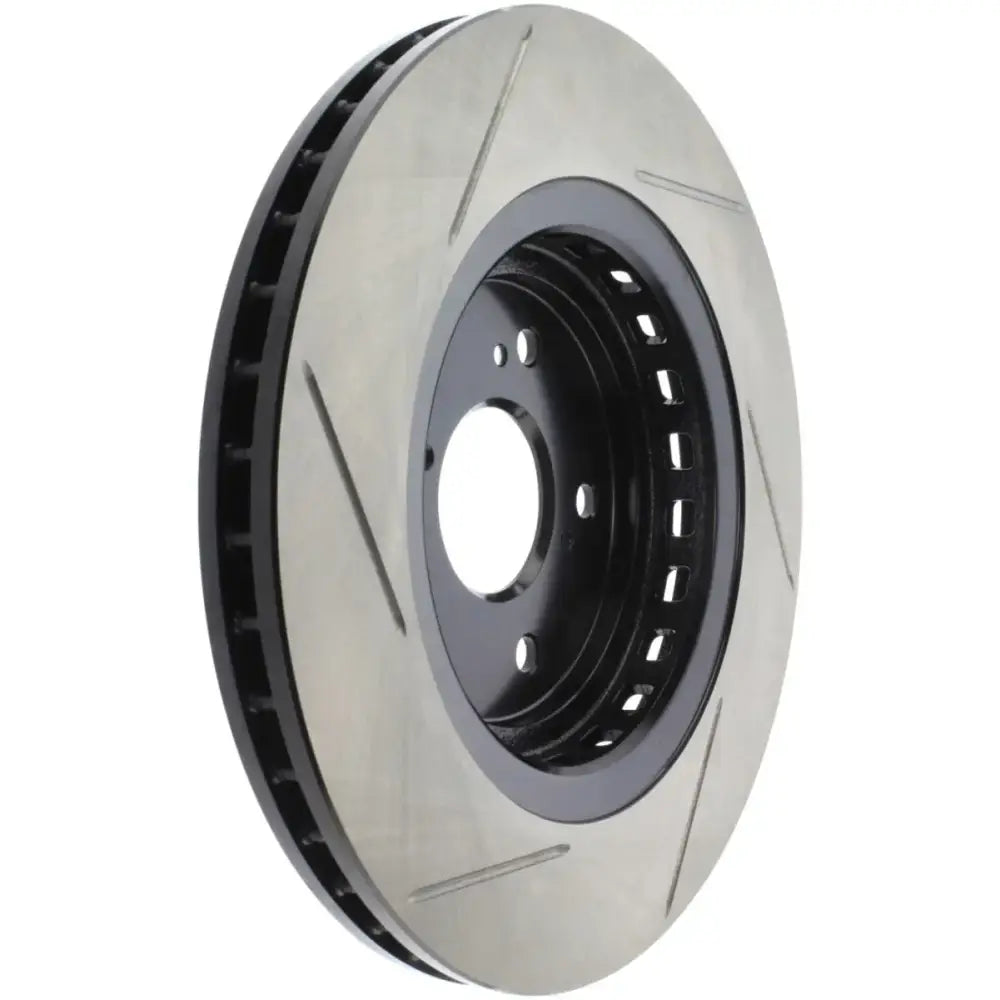 StopTech Sport Slotted Rotor for Front Left with vented and slotted design
