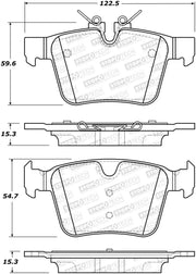 Stoptech StopTech Street Brake Pads - Front