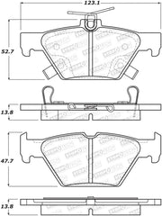 StopTech Street Brake Pads - Front - Truck & Automotive