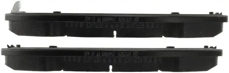 Black StopTech Street Brake Pads for front brake system, high-quality street brake pads