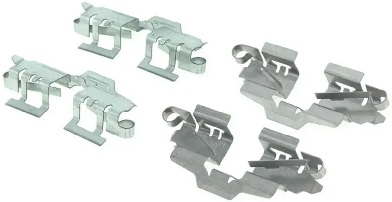 StopTech Street Brake Pads front with silver metal clips