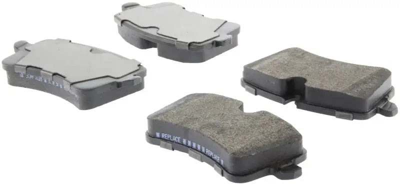 Four StopTech Street Brake Pads for rear brake system