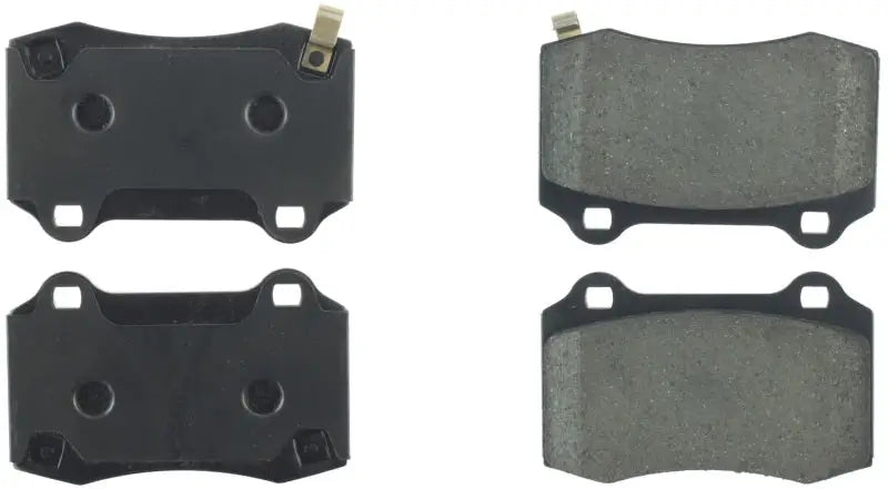 Four StopTech Street Brake Pads for high-performance street brake pads upgrade