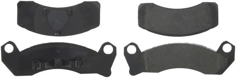 Four black StopTech Street Select Brake Pads for front or rear brake upgrade