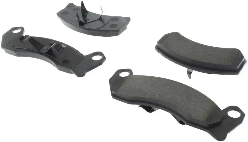 Four black Brake Pads for StopTech Street Select Brake Pads Front/Rear system